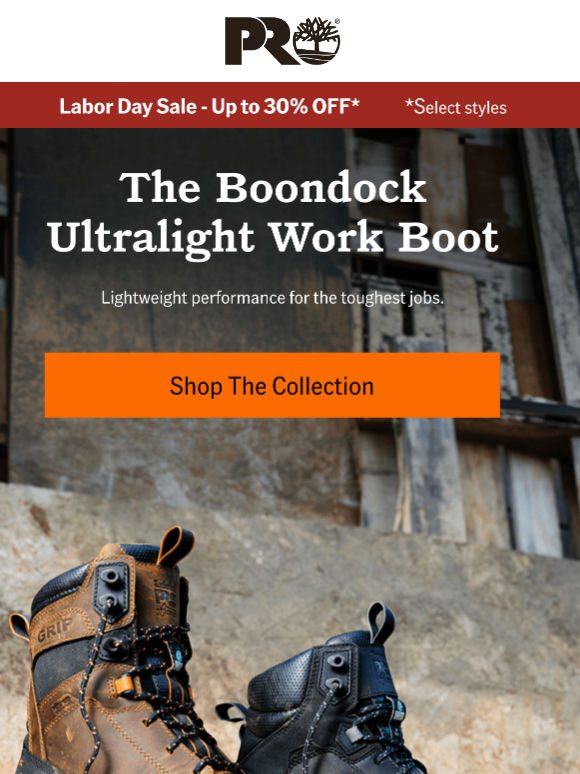 Performance Without The Weight. Meet The Boondock Ultralight.​