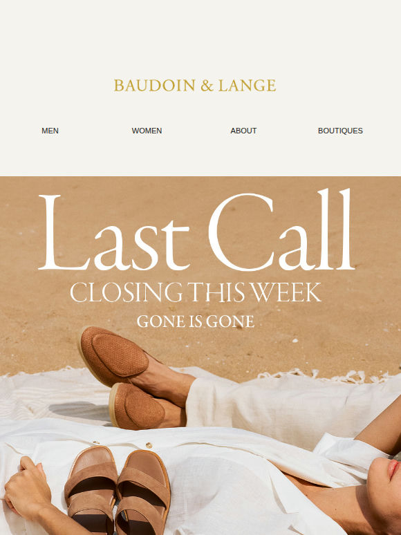 Final Days of the Atelier Sale