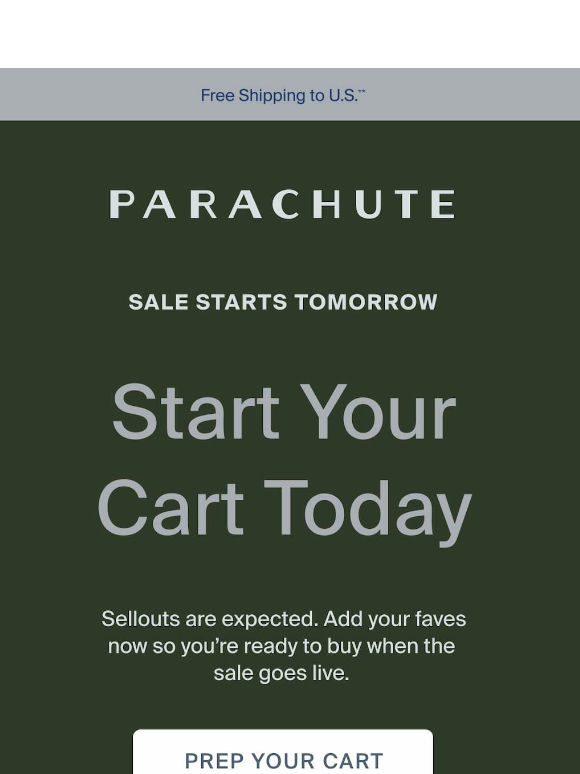 Sale is Coming.