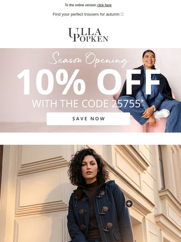10% OFF EVERYTHING 💙 Shop your looks for less