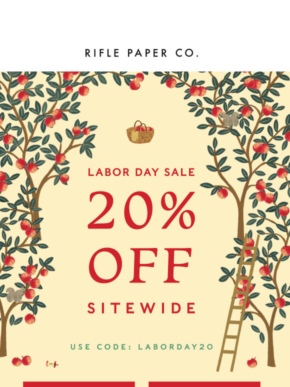 20% Off Sitewide Starts Now 🍎