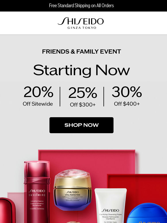 Up to 30% Off, Our Friends & Family Event Is Here