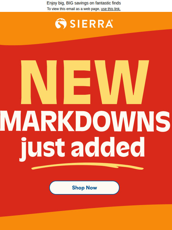 Just in: NEW markdowns 🥳