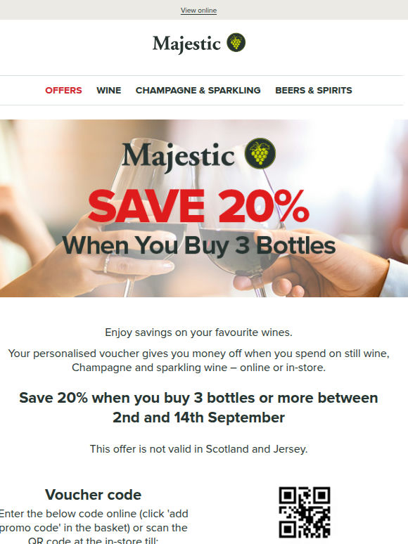 Open for your NEW 20% off voucher