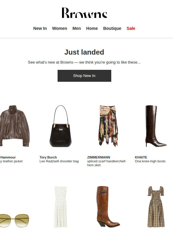 See what's just landed