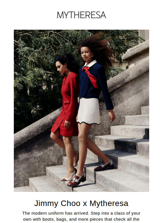 Jimmy Choo x Mytheresa