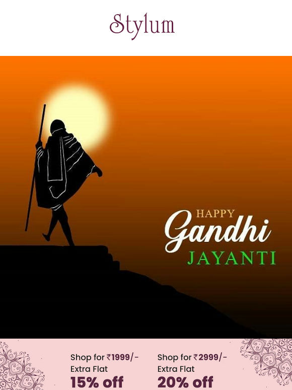 Happy Gandhi Jayanti