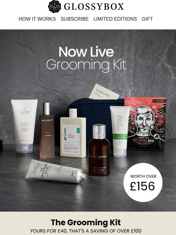 NOW LIVE: Grooming Kit