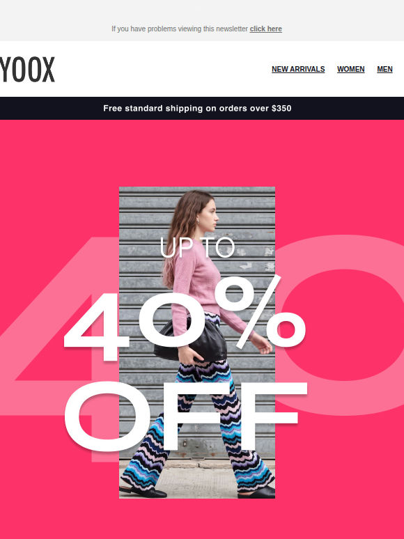 New Fall Sale: up to 40% off > Incredible prices