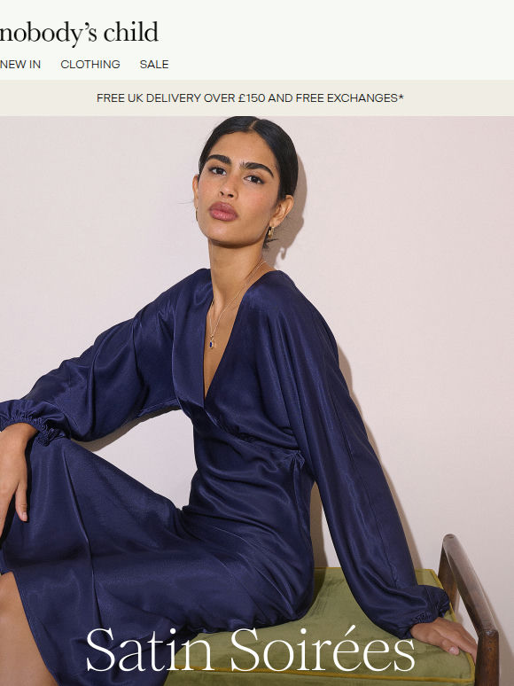 Now trending: satin