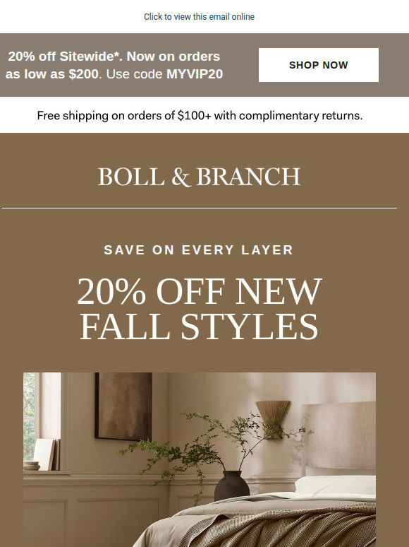 Final few days for 20% off