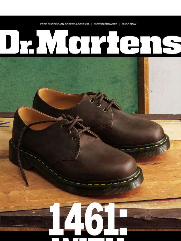 Meet the 1461 shoe