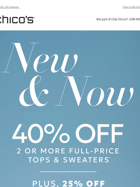 TRENDING NOW: 25%-40% Off