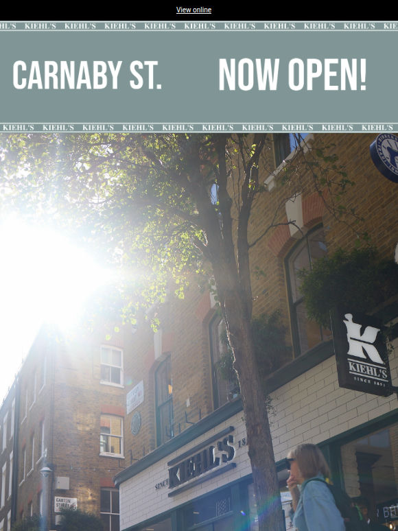 We're live on Carnaby Street 🎉