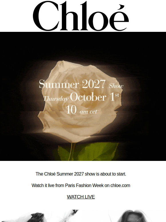 THE CHLOÉ SUMMER 2027 SHOW