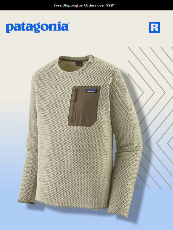 R1 Air: fleece that breathes with you
