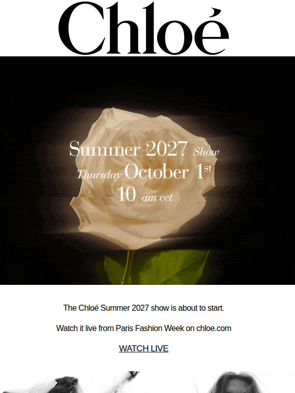 THE CHLOÉ SUMMER 2027 SHOW
