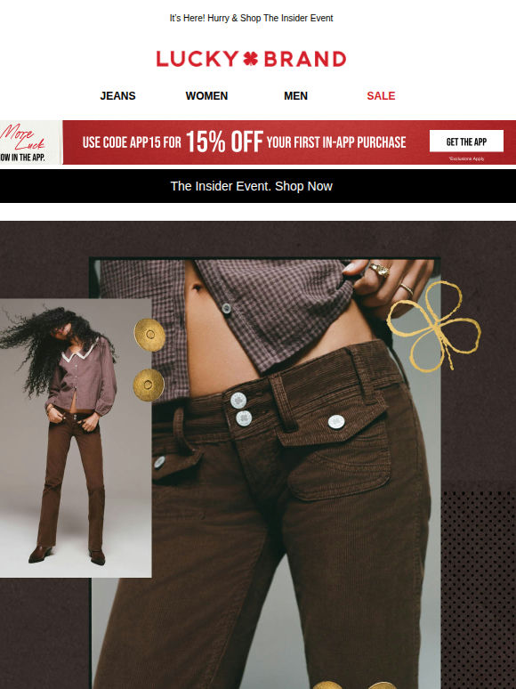 NEW! Corduroy Denim + Shirts (+ Up To 50% Off)