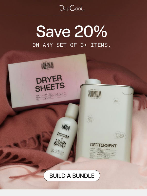 20% Off Custom Bundles!