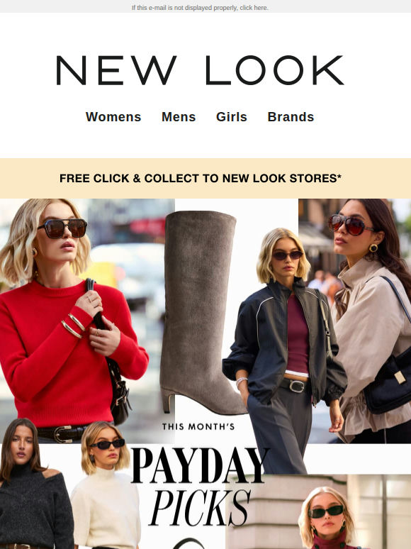PAYDAY PICKS: our styling team’s must-haves