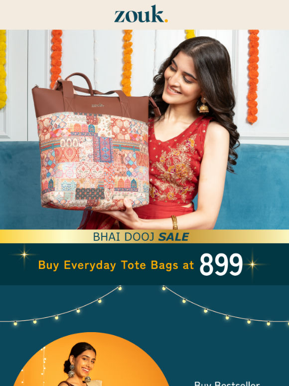🤩Celebrate Bhai Dooj by Gifting Her these Lovely Totes! - Shop Now✨