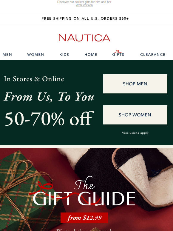 🤩 Great gifts from $12.99 PLUS 50-70% off sitewide!