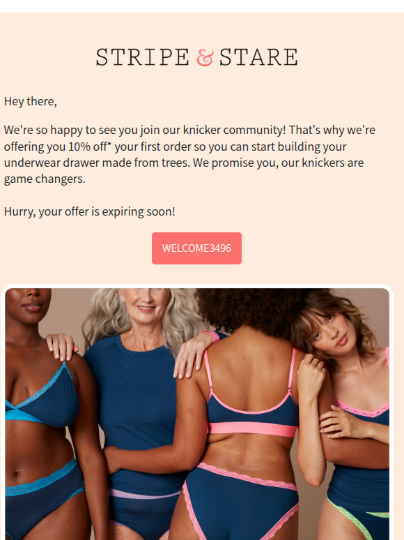 RE: Your 10% off code!