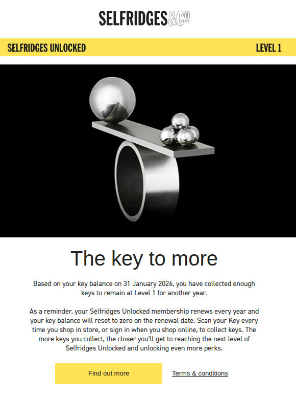 Another year of Selfridges Unlocked