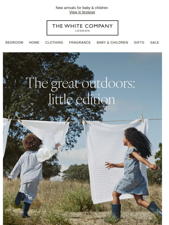 Just in: for little adventurers