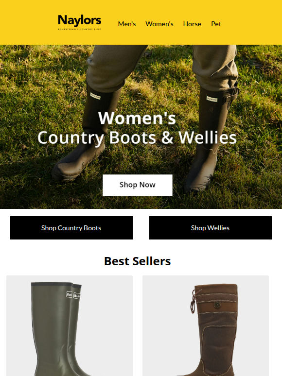 Women's Country Boots & Wellies