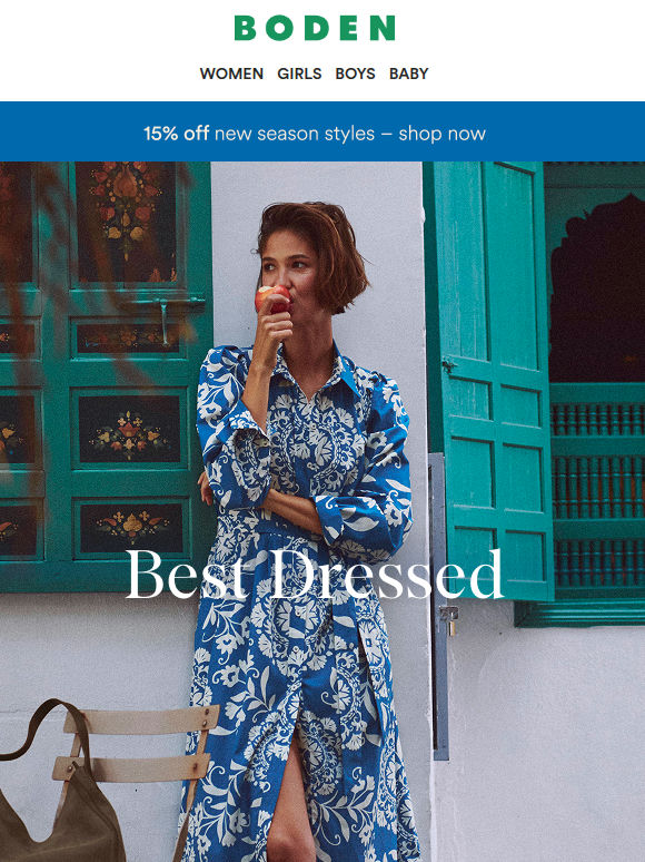 Your Spring dress checklist