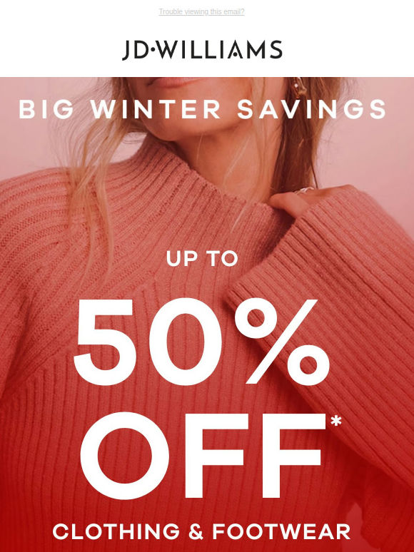 All you need is… up to 50% off 💘