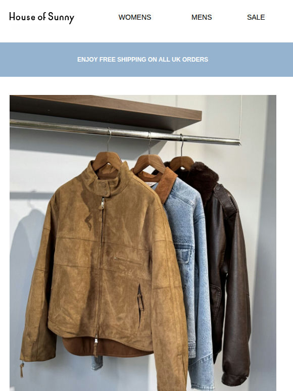 MEET YOUR NEW OUTERWEAR