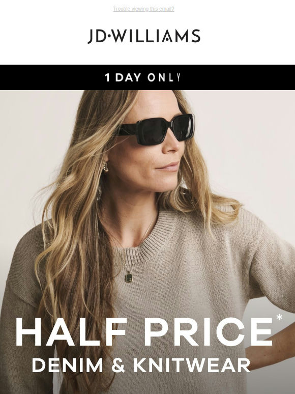 Half Price Wasn’t Enough 😏 Take an EXTRA 15% Off