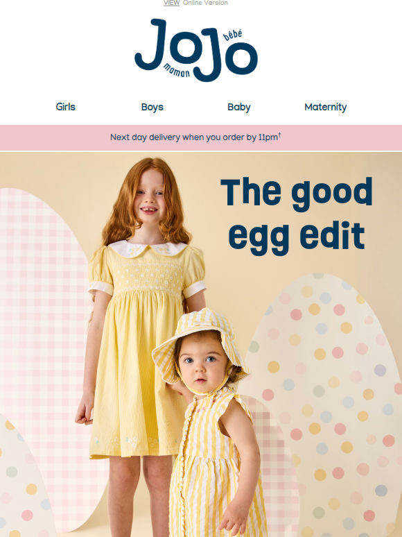 Hop to the JoJo Easter Shop 🐰