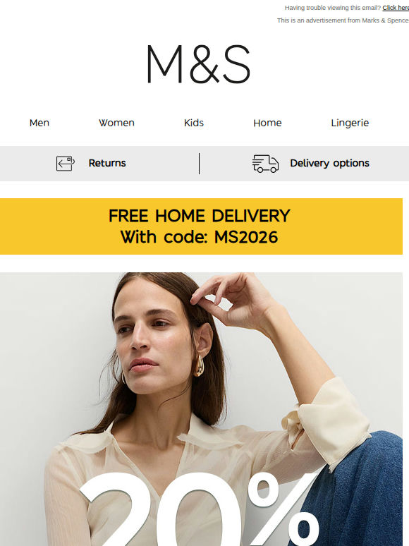 Just arrived: the best of spring + 20% OFF everything