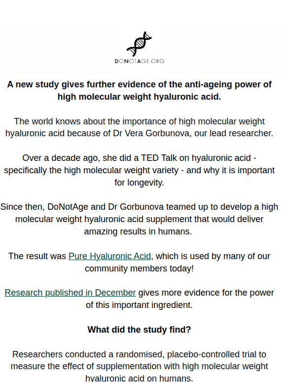 Study: The Power Of Hyaluronic Acid 💧
