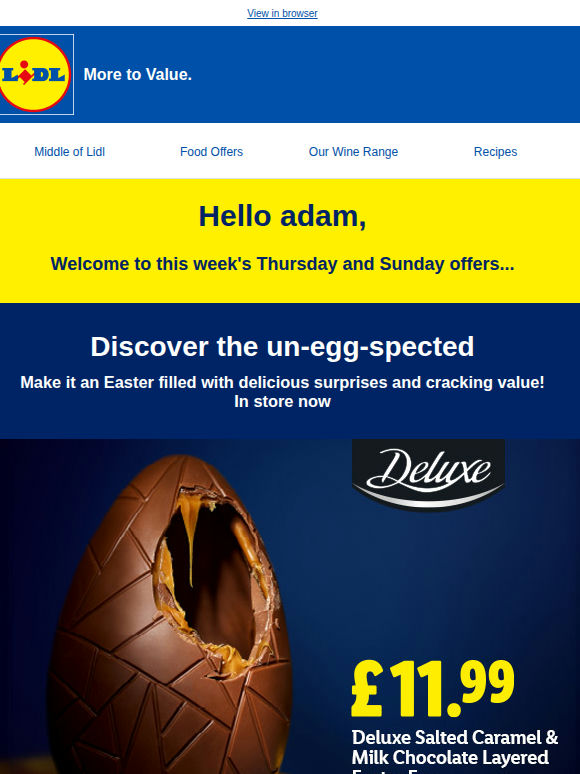 You'll love this week's cracking offers! 🪺