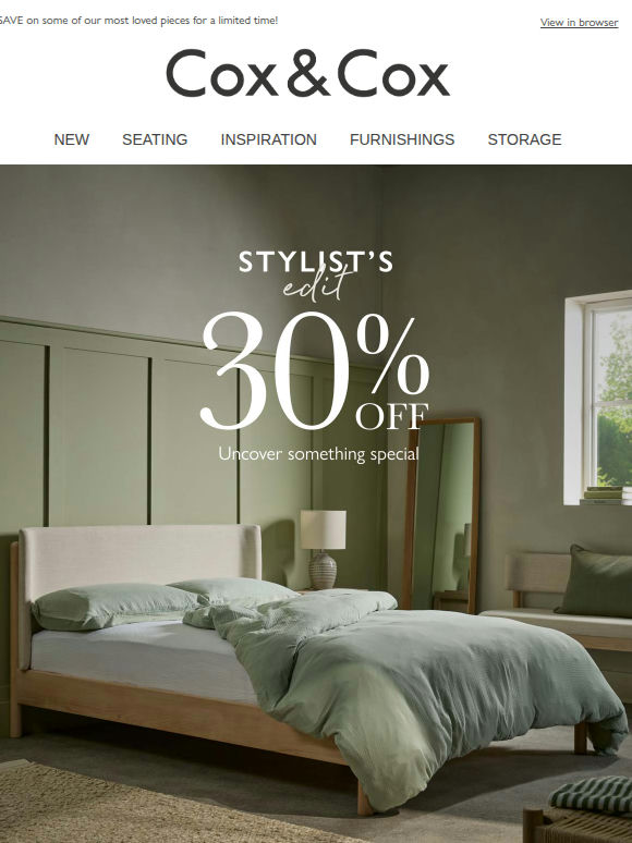 Don't miss another chance for 30% OFF these bestsellers!