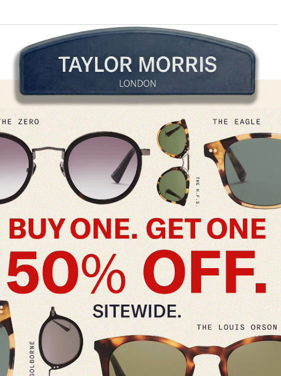 Double the Fun: 50% Off Your Second Pair!