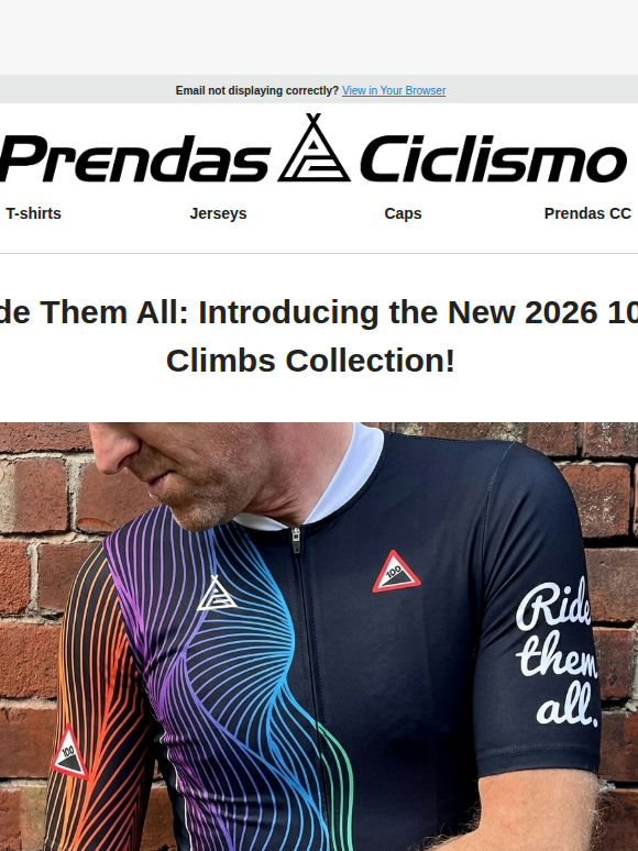 Introducing the New 100 Climbs 2026 Collection! 🚵‍♂️