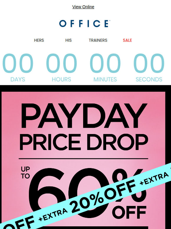 Extra 20% off ends TONIGHT! Don't get FOMO 👀