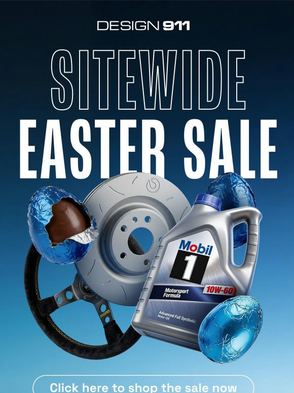 💥 Big Easter Savings Across Design911. Whether you drive a Macan, 993 or any other Porsche, find everything you need in one place.
