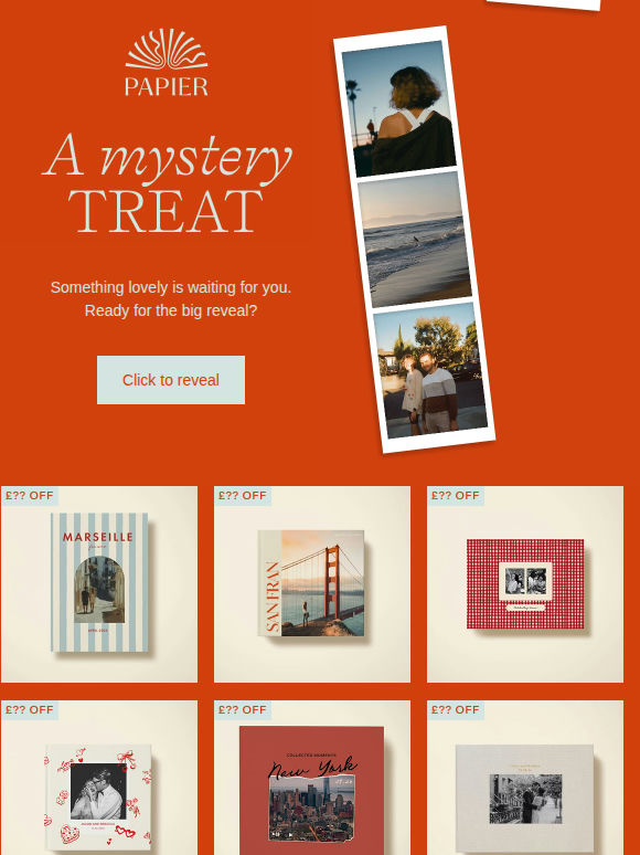 Open your mystery treat 💌