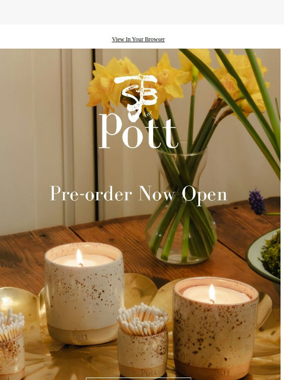 ICYMI: Pre-Order Steve Brown for Pott