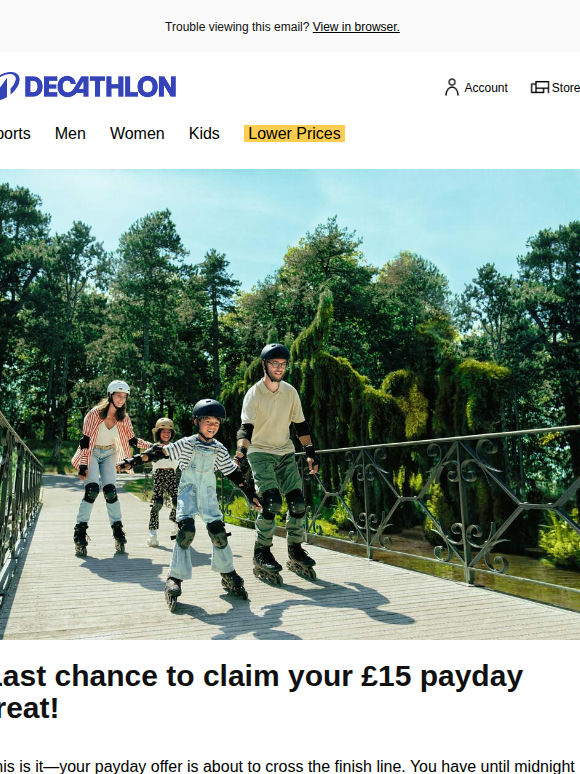 Last chance, Adam! Get your spring kit for £15 less 🌿