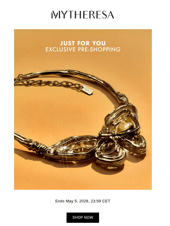 Exclusive pre-shopping: Chloé, Saint Laurent, Miu Miu