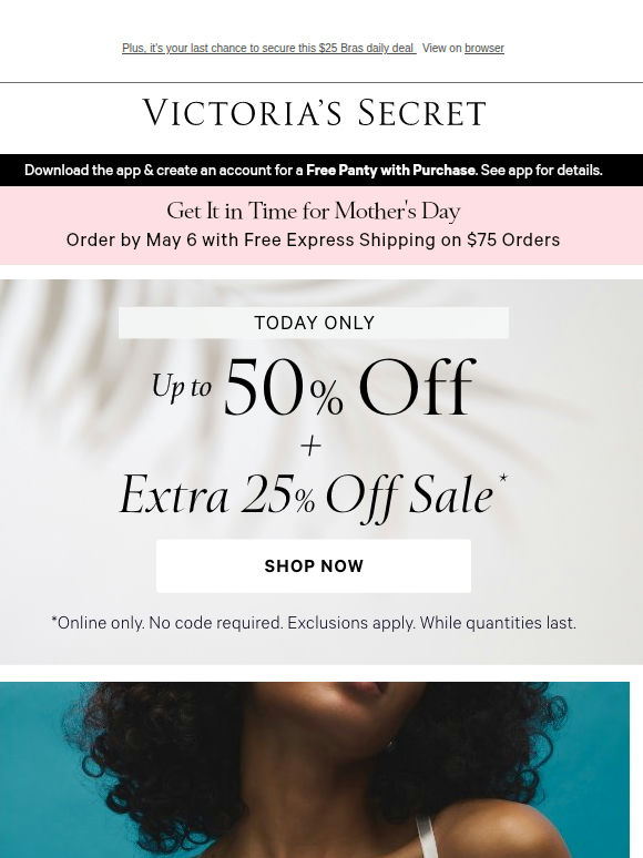 Attn: Extra 25% Off Sale Ends Tonight