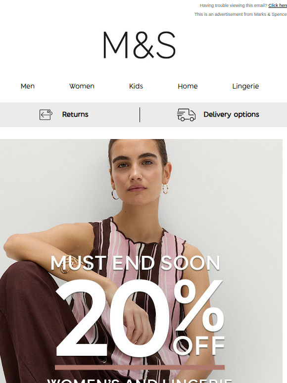 20% off – must end soon 🚨