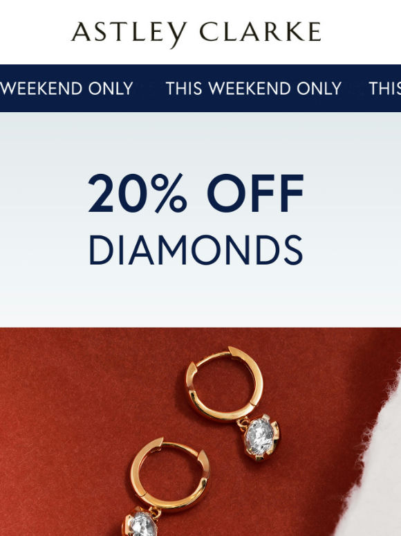 20% Off Diamonds